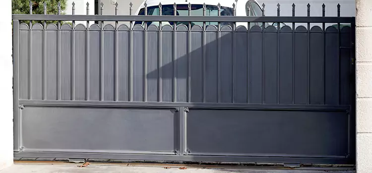 Metal Driveway Gate Installation St. Clair Shores